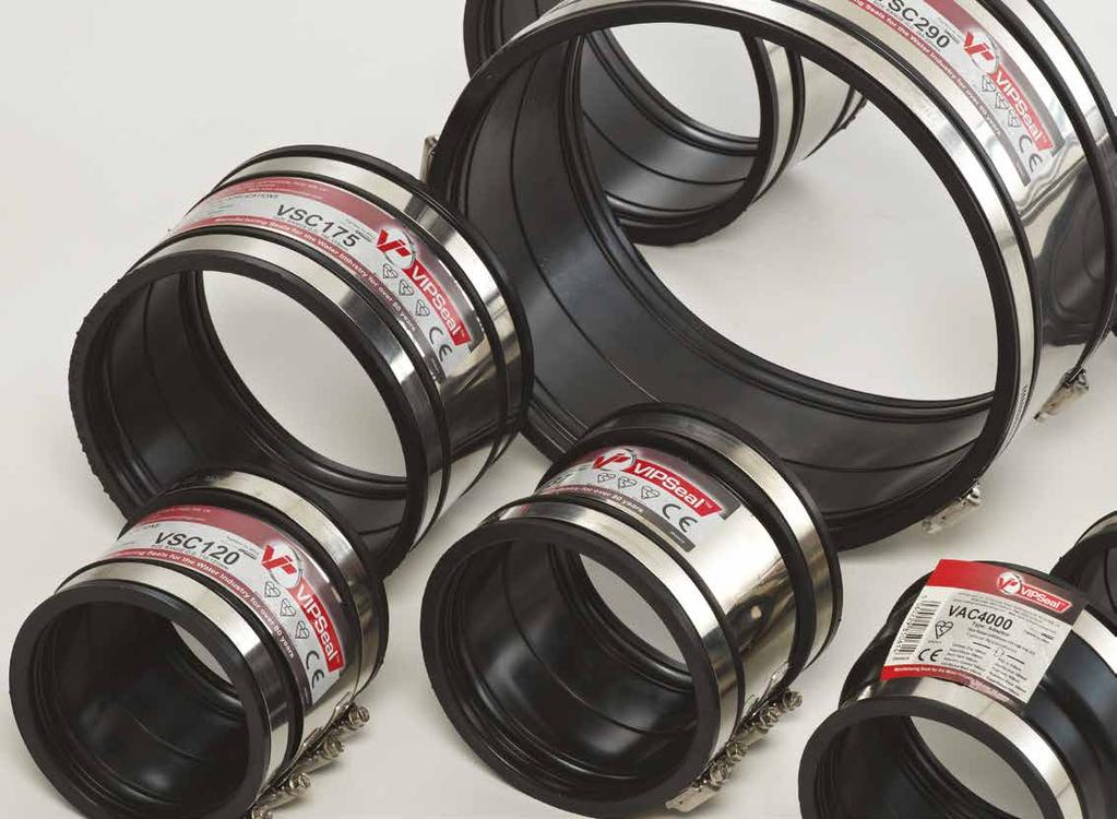 Application Schedule Sales Order Hotline 0800 334 5547 Standard Couplings VSC120 VSC137 VSC165 VSC175 VSC200 VSC225 VSC250 VSC265 VSC275 110mm pvcu 100mm cast iron (bs416) 100mm stainless steel 100mm