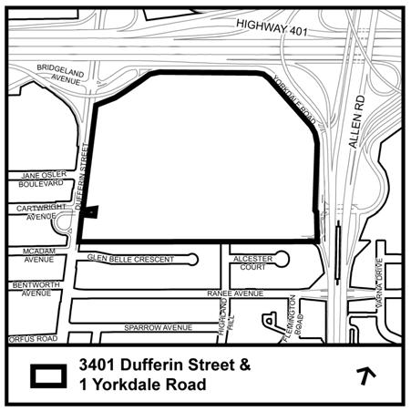 STAFF REPORT ACTION REQUIRED 3401 Dufferin Street and 1 Yorkdale Road - Yorkdale Shopping Centre Block Master Plan - Official Plan and Zoning By-law Amendment Applications - Preliminary Report Date: