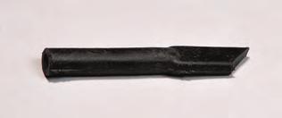 Stirring rods are made of soft flint glass, with both ends fire-polished and rounded. Policemen are made of natural rubber.