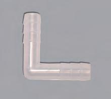 46123 4-way Connector, for 10mm tubing 12 Connectors, 4-way, PP Connectors, L-shaped, PP Polypropylene L-shaped connectors with