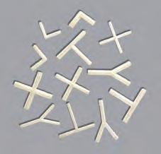 L-Connector, for 10mm tubing 12 A convenient assortment pack of 36 tubing connectors for your lab, usable with a variety of tubing