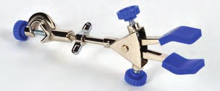 burettes, these clamps feature a spring-type adjustment key. Extension rod is 8.25" long, 5/16" O.D.