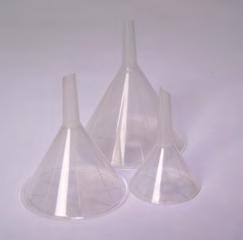 The 35ml and 300ml sizes are made of high density polyethylene, and the 100ml size is made of polypropylene.