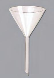 funnels include a beaded rim and a fritted disc with coarse, medium or fine porosity. Cap. Di