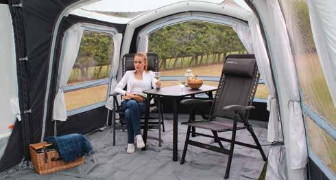RVS Pro Conservatory Main Features Pro 800HD high density yarn dye fade resistant all weather