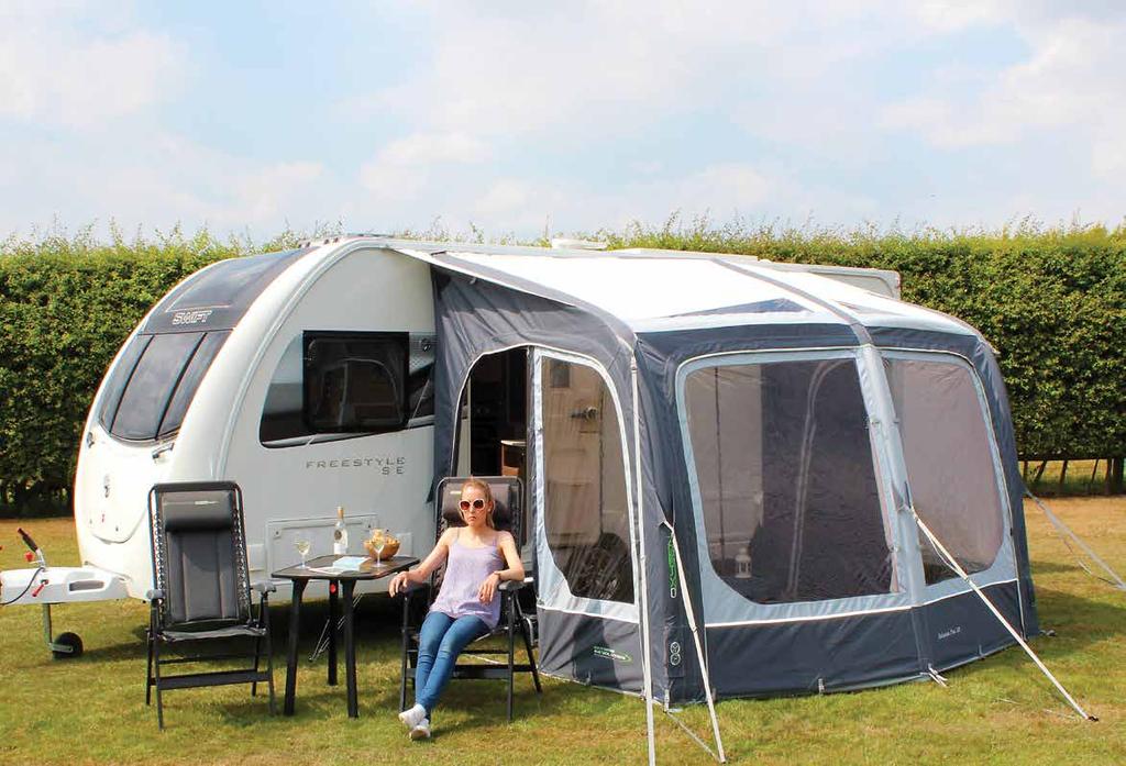 ECLIPSE 325/420 Pro CARAVAN // PREMIUM LUXURY AWNING...Premium Luxury New for 2019, Outdoor Revolution presents the Eclipse 325 Pro and 420 Pro; a modern, premium, single inflation point caravan awning.
