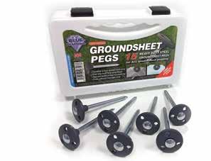 Screw Pegs Ideal for use in hard & shaley