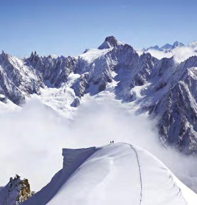 A spectacular mountain range to be protected «At the crossroads of France, Italy and Switzerland the Mont-Blanc is the highest mountain in the Alps.