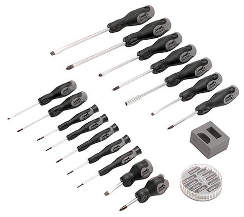 The 27 Piece Set contains virtually every screwdriver you ll ever need.