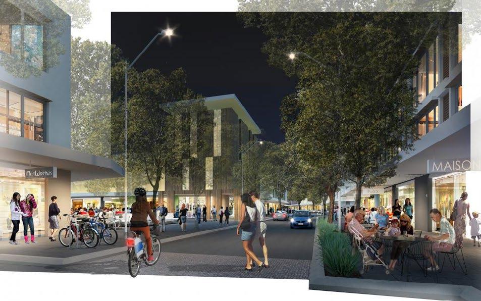 Edmondson Park town centre will be a vibrant high street-style centre, located 8 kilometres from Liverpool CBD, 45 kilometres from Sydney CBD and just five stations from Sydney s future second