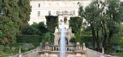 with famous fountains in the magnificent garden including the Fontana de Nettuno, and many other breathtaking sights.