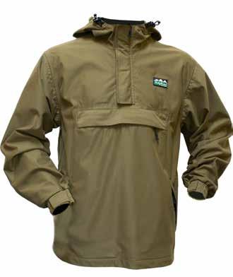 With waterproof zips on the pockets so that your essentials don t get wet and the ability to pack the jacket away in its own pouch, this smock will be the first top you reach for when
