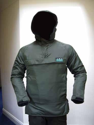 Made with a fleece lining and a nylon outer, the fleece traps warmth and allows warm air to circulate