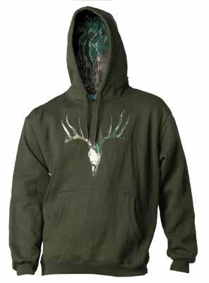 Performance Clothing Deer Hoodie Stock Code: RLCCHTDEER- Look the part whether your walking about town