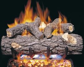 The Small Sets Series Realistic Flame Presentation for Smaller Fireplaces VENTED When smaller is better, these are the right log sets.