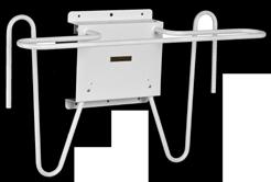 Apron & Glove Combo Rack Quick, convenient storage Sturdy Compact Inexpensive unit Mounts quickly and easily