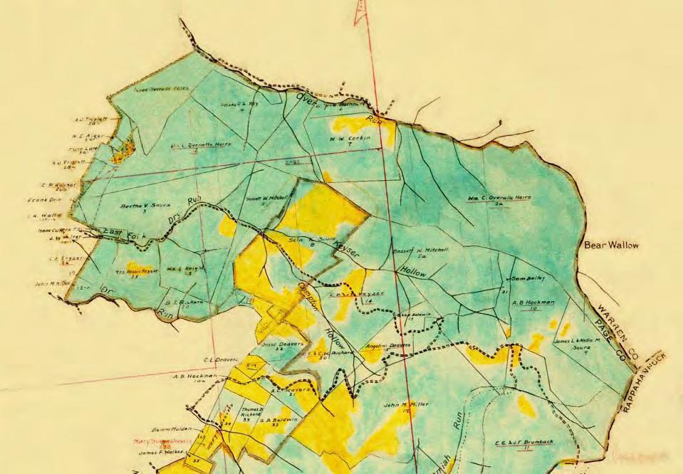 1927 plat map of property taken to