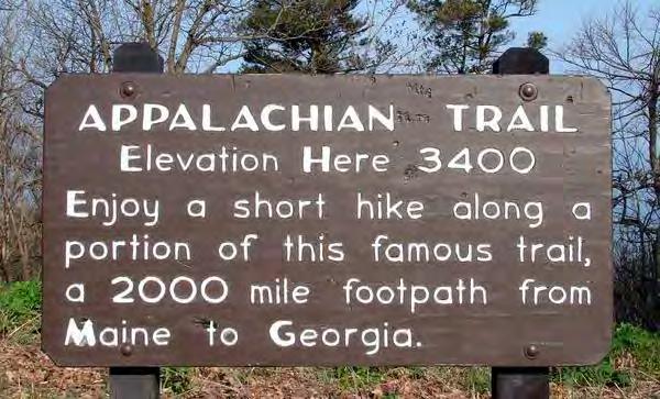 1925: Appalachian Trail Conference established By 1937, Milton Avery, federal