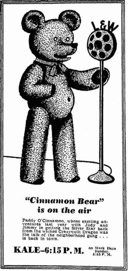 Portland's long association with The Cinnamon Bear began on a radio program 73 years ago.