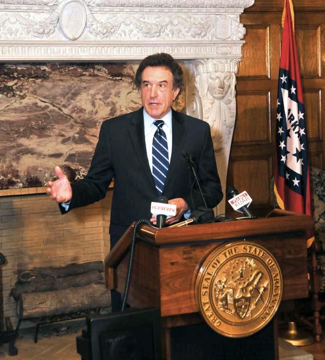Robert S. Moore, Jr. speaks at the press conference announcing his appointment to the Commission. ROBERT S. MOORE, JR.
