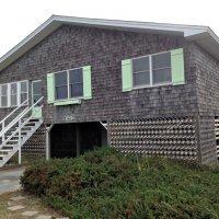 This Old Nags Head style home is located in the heart of the Outer Banks, close to great local