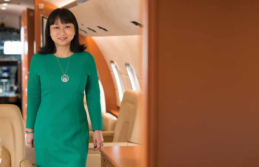 16 Piloting The Company Founder and Managing Director Diana Chou has