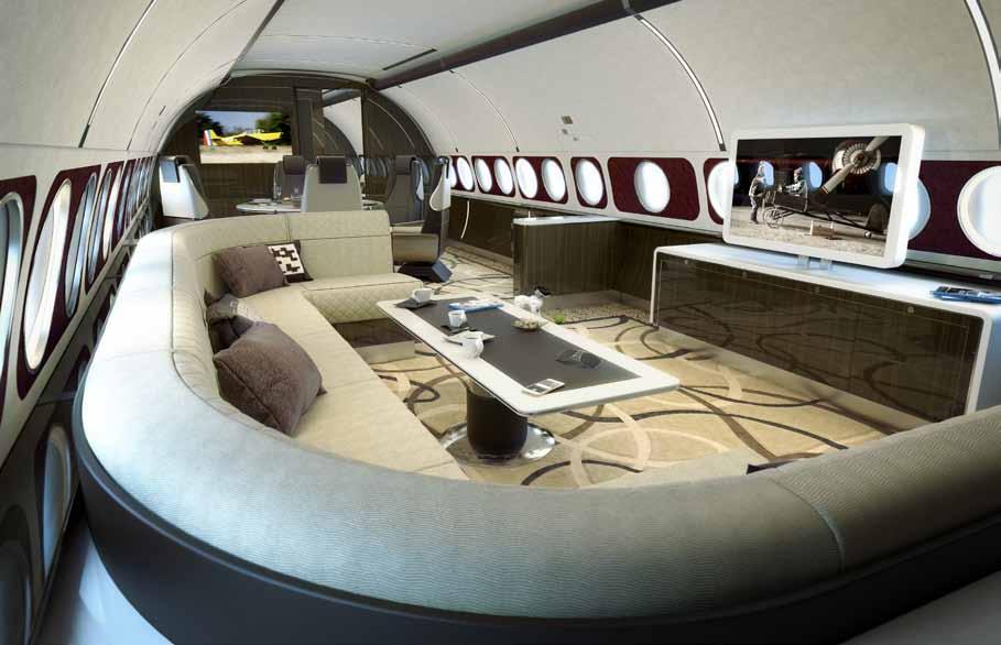 27 VIP Airliners In a class of their own, with staggering interior