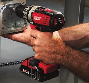 /4" hex impact driver, and work light Also includes