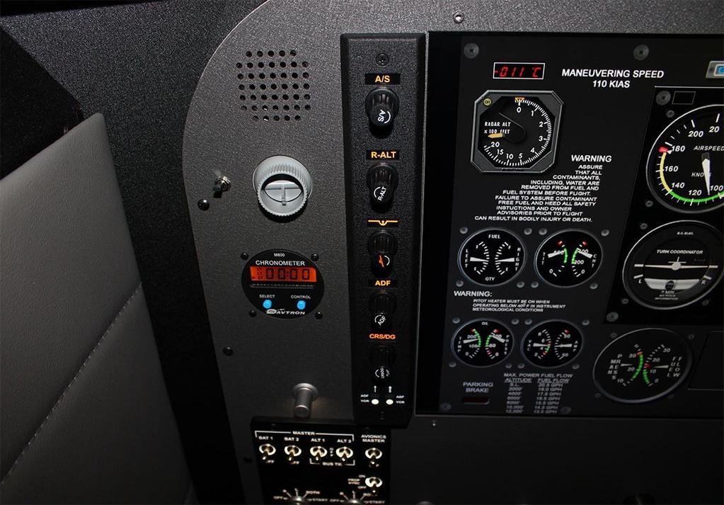 Instrument Controls and Digital Clock QAG 11-13-2012 Precision Flight
