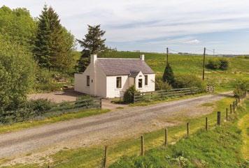 The cottage enjoys uninterrupted views over the River Nith and the countryside beyond.