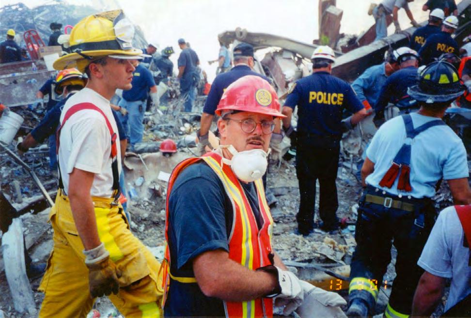 TWU s Pete Foley was in the thick of the rescue and recovery