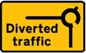 4 Diversion At closure B3155 facing Bowleaze Coveway 4a In Lane. Preston Road closed southside of junction with Bowleaze Road.