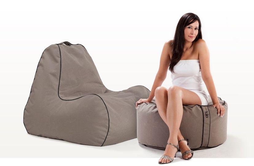 Outdoor Beanbags Lujo has mastered the art of comfortable Outdoor Living with their Stylish, yet Durable, All-Weather Beanbag range - the perfect accessories for relaxing outdoors this summer.