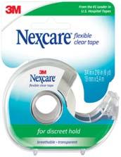 Hospital Tapes Not Made With Natural Rubber Latex Hospital name: 3M Transpore Surgical Tape 527-P1 Transpore Clear Tape, Wrapped, 1D x 10 yds.