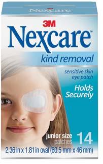 Sensitive Skin Eye Patch, Reg 14 ct. 51131-00022-3 51131-84919-3 1.93 0.24 12.2 x 4.9 x 6.9 30 x 6 36/3 51131-00023-0 51131-84920-9 2.