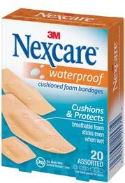 Bandages Nexcare Sensitive Skin Bandages Hold securely, but are gentle on fragile or sensitive skin Pain-free removal Ideal for children