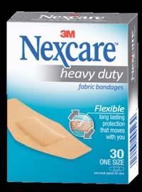 Bandages Nexcare Soft n Flex Natural Feel Bandages Stretchy, thin material that bends and moves with you Fabric for a