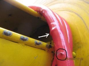 9) Use suitable hose drum!