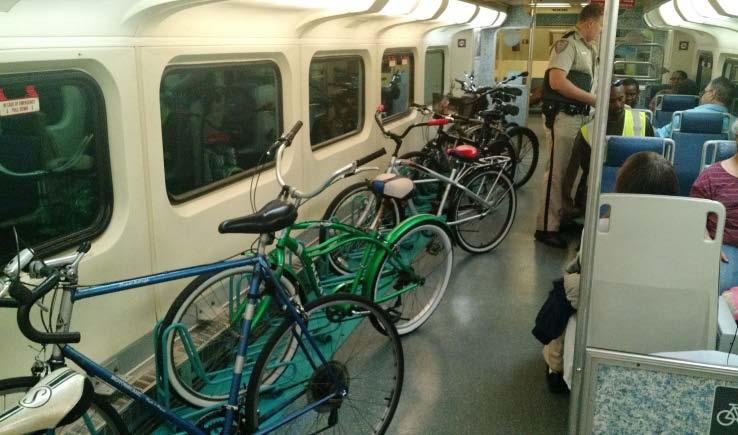 Bicycles Onboard Expanded bike capacity
