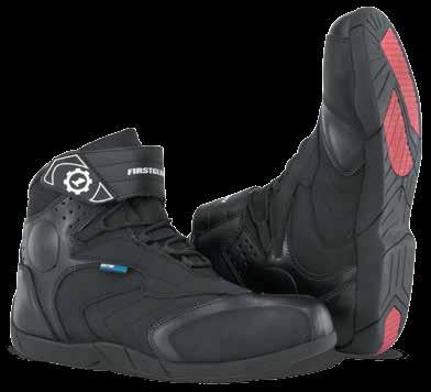 FIRSTGEAR KILI LO BOOTS For those who like it on the down low, the Kili Lo Boots are perfect. All day comfort is the hallmark of this waterproofbreathable riding shoe.