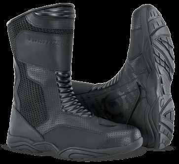 FIRSTGEAR MESH LO BOOTS One of our most popular riding boots. A nylon mesh upper with leather support is super comfortable.