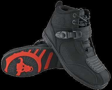 CRUISE MISSILE BOOTS Premium leather upper Molded internal toe and heel reinforcements Reinforced toe