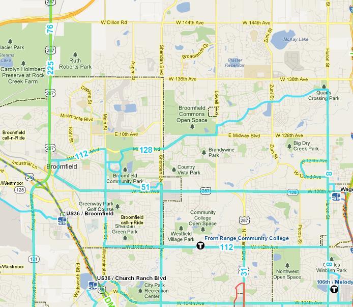Note: Appendix C provides a breakdown of Broomfield boardings by time period and route.