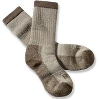 When you fit them or use them, wear two pairs of socks: one thin "liner" sock of cotton, nylon, or