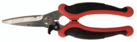 Multi Purpose Snips  Packed up to mm mm g Pack G21 0073500015 Carded 0,5 190 135 6 Spring-loaded blades for reduced