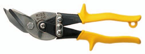 SNIPS Metalmaster Bulldog Snip For notching or trimming extra heavy stock. Non-slip, serrated jaw made of tough molybdenum steel allows for compound lever action.