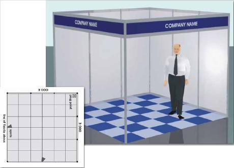 at their stands to attract delegates and draw visitors to their stands.