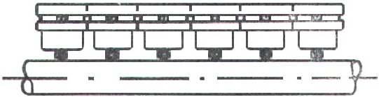 RADIANT LINE BURNER. SECTION I-2 Type: 1812-AC. Illustrations of multi-burner mounting assemblies.