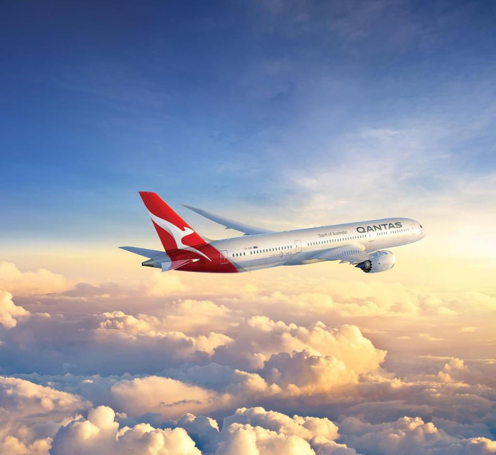 QANTAS GROUP OVERVIEW Building a Resilient and Sustainable Qantas International FY18-FY20 Qantas International targeting ROIC >10% through FY20 Realising cost and revenue benefit from 787-9 entry