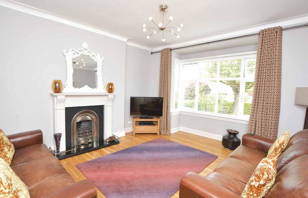 A charming 1930 s semi-detached bungalow located within a much admired Giffnock address.